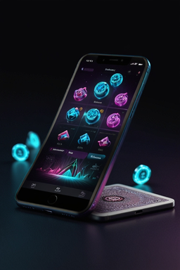 Smartphone mit Sportuna Casino App